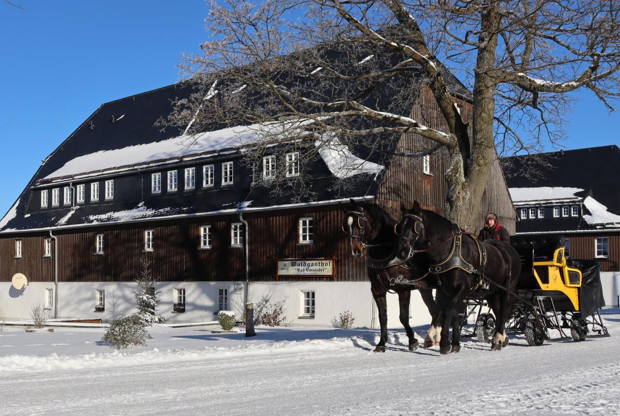 Waldgasthof Bad Einsiedel Seiffen Exteriér fotografie